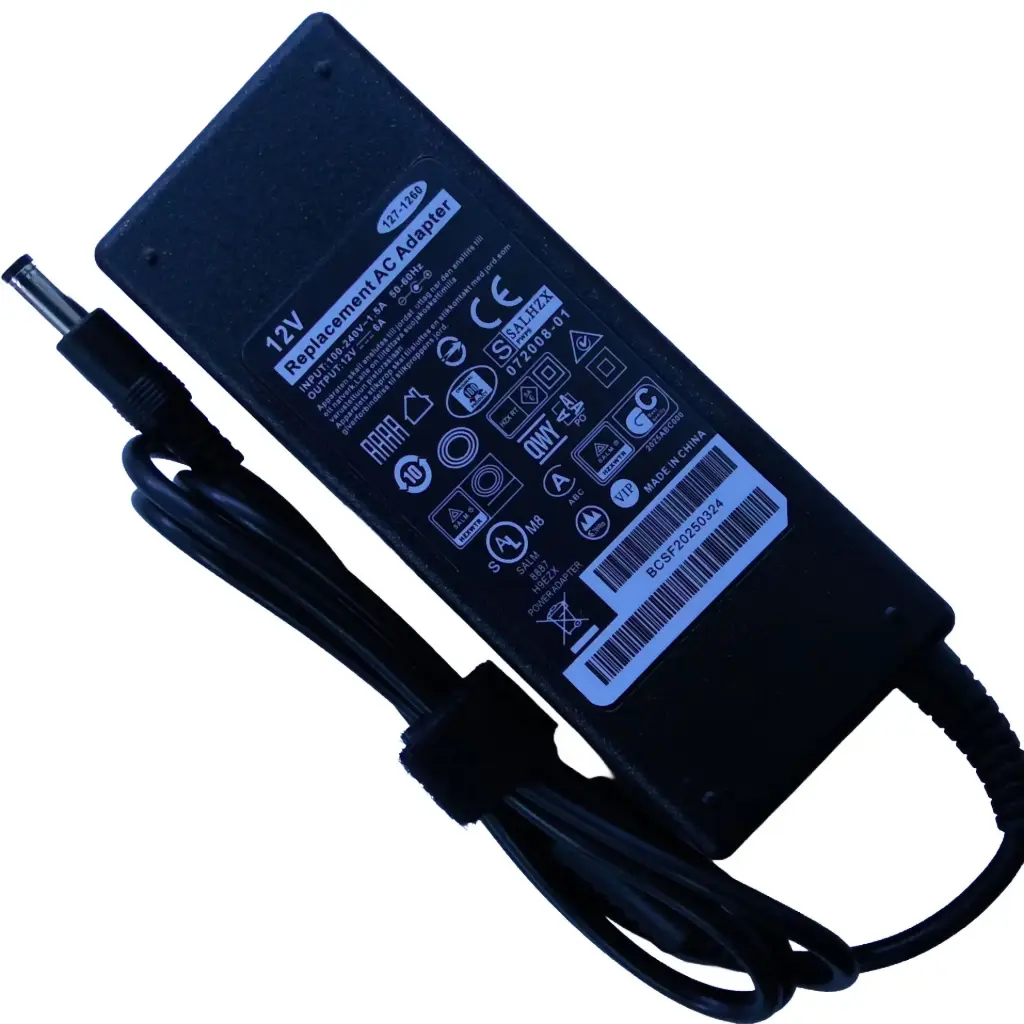 Replacement AC Adapter 12V-6A