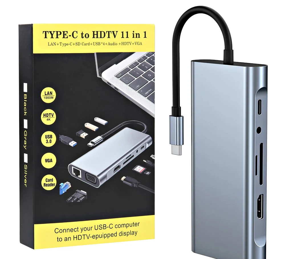 Type-C to HDTV 11-in-1