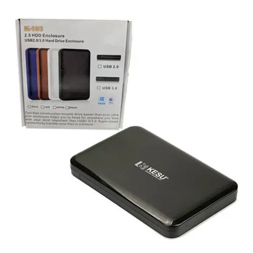 Enclosure 2.5HDD- USB2.0/3.0  K-103