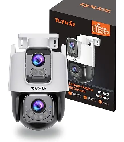 Tenda Wi-Fi Outdoor Dual Lens Camera 2K+2K